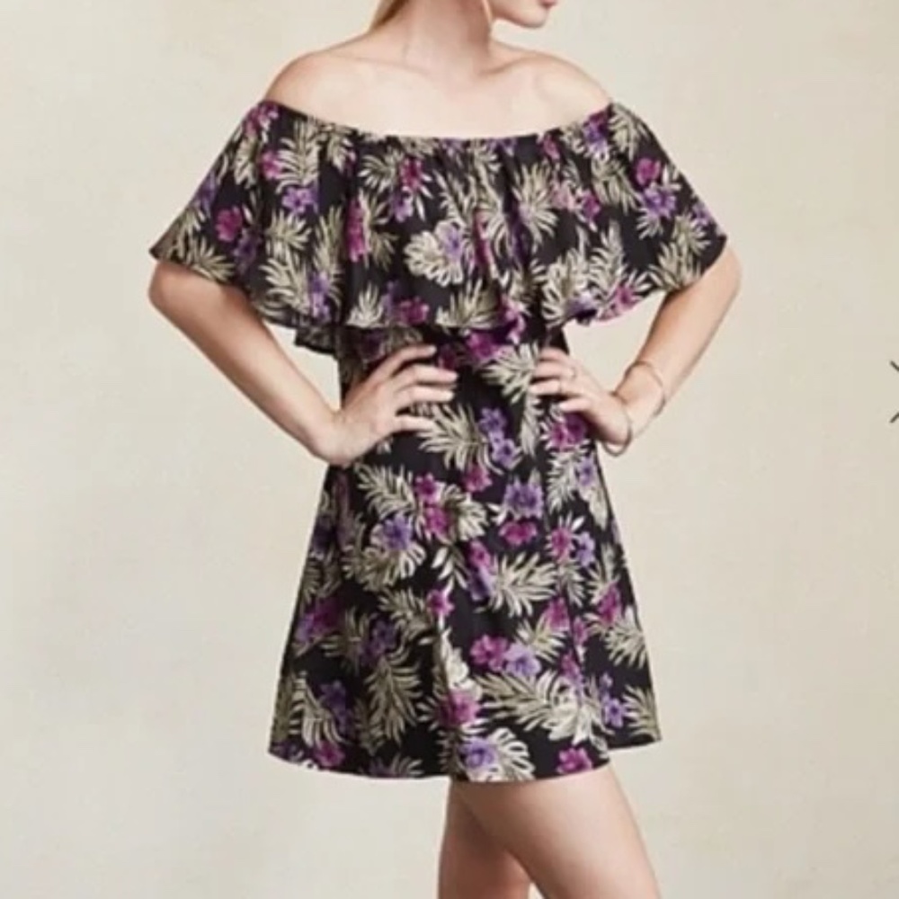 Reformation Lanai Off Shoulder Dress Women Size XS